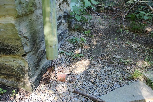 downspout cut