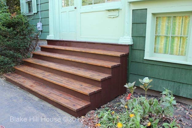 Painted staircase