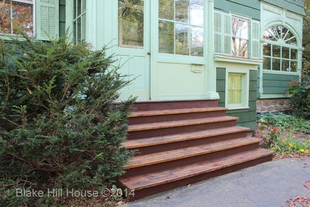 Painted and Stained steps