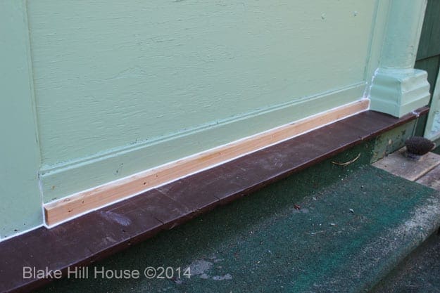 Porch trim