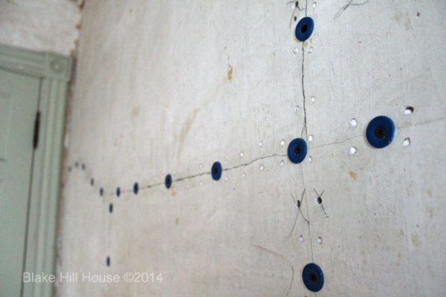 Repairing Plaster Close Up