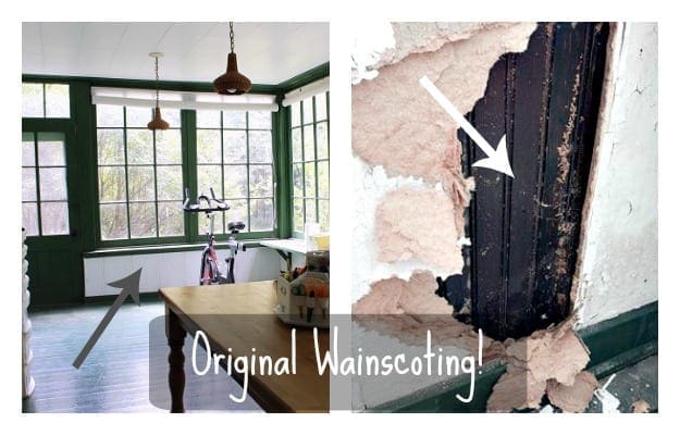 original wainscoting